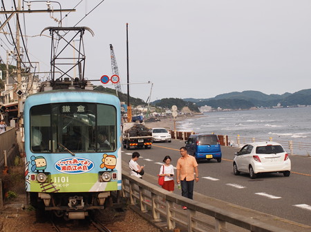 江ノ電1000形鎌倉高校前~腰越01