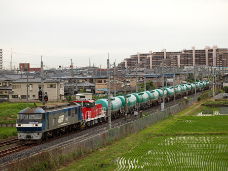 EF210貨物 東北本線白岡~新白岡
