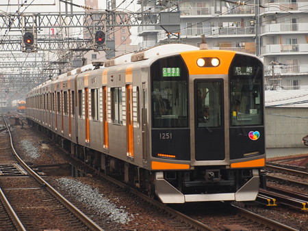 阪神1000系区間準急 近鉄奈良線鶴橋駅