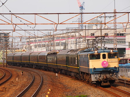 EF65 寝台特急トワイライトエクスプレス 東海道本線岸部駅