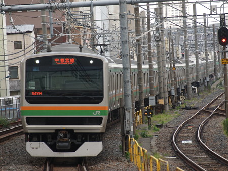 E231系普通東北本線尾久駅01