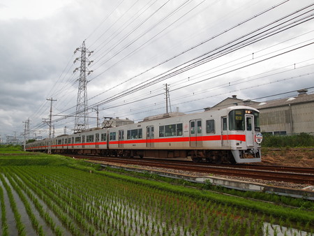 山陽5000系直通特急 山電本線藤江~林崎松江海岸02