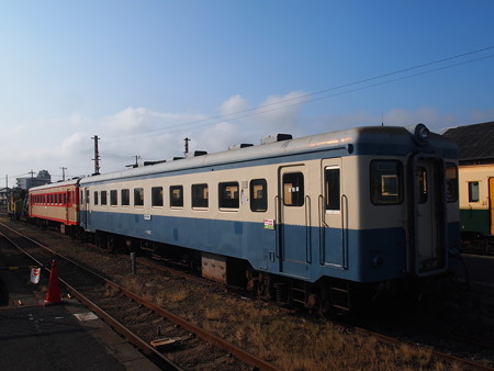 ひたちなか海浜鉄道キハ22形 湊線那珂湊駅01