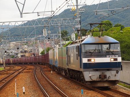 EF210貨物 東海道本線さくら夙川駅01