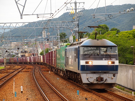 EF210貨物 東海道本線さくら夙川駅04