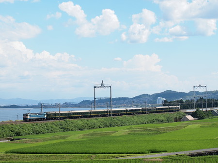 EF65 寝台特急トワイライトエクスプレス 湖西線蓬莱~志賀