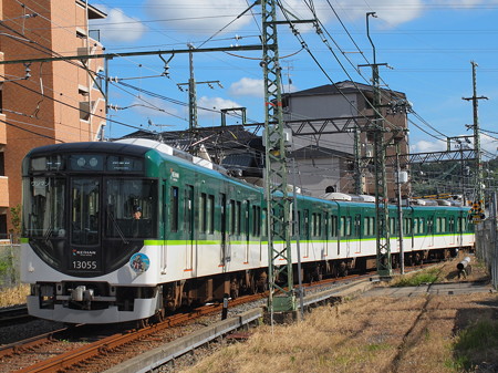 京阪13000系普通 京阪宇治線宇治~三室戸02