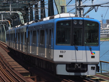 阪神5500系普通 阪神本線淀川駅01