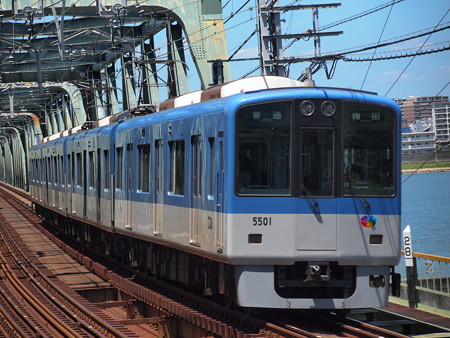 阪神5500系普通 阪神本線淀川駅03