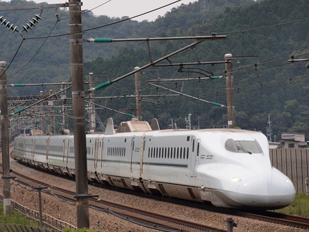 N700系さくら 山陽新幹線岡山~相生