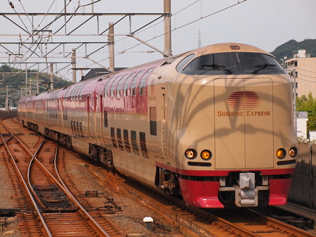 285系回送 予讃線坂出駅