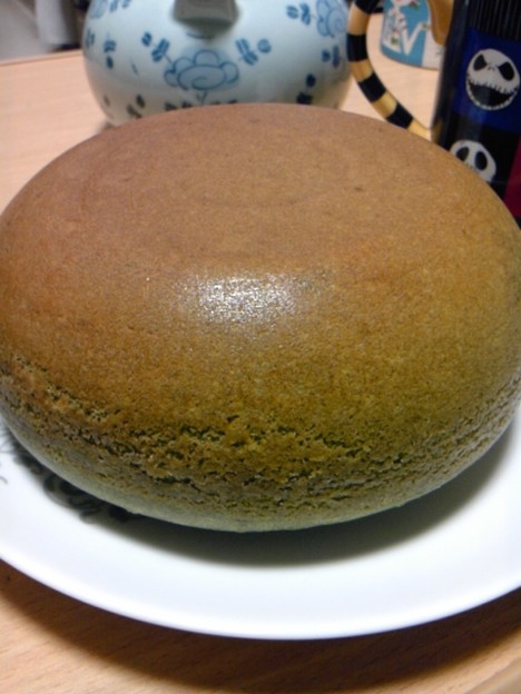 炊飯器抹茶ケーキ 凄い丸い 写真共有サイト フォト蔵