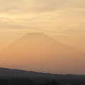 Photos: 日没時の富士山