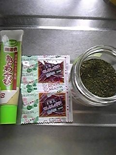 2012年4月29日のお昼の食材