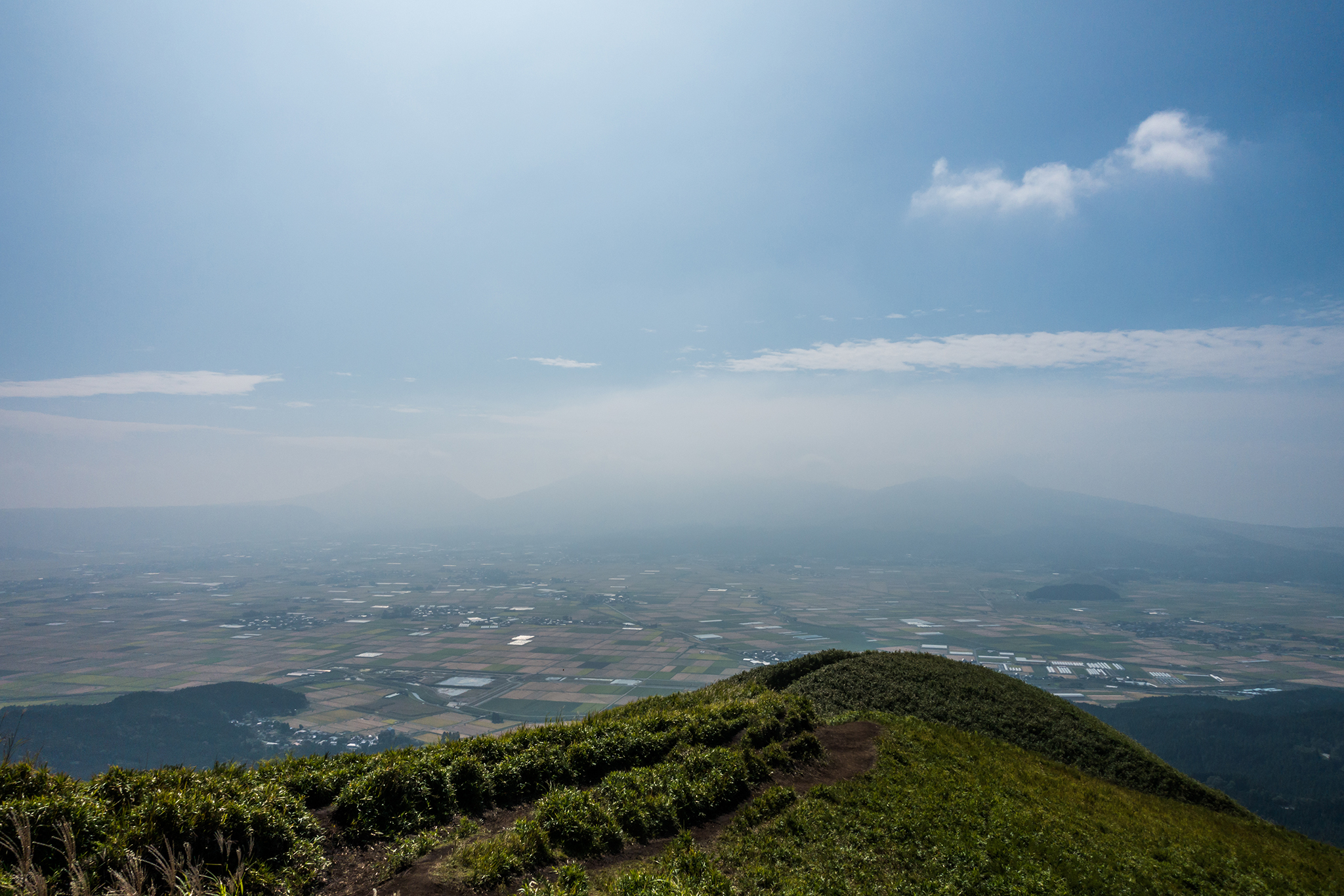 大観峰から南