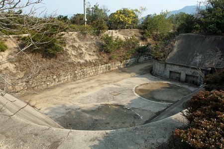 大久野島 中部砲台跡