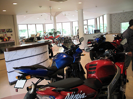 バイクがたくさん バイクがたくさん