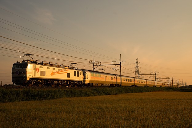 EF510-509+E26系カシオペア@ワシクリ黒小屋踏切