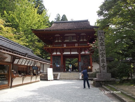 室生寺仁王門 P9210022