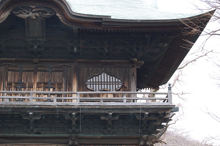 2011年02月20日_DSC_0673 金沢文庫 称名寺 仁王門 花灯窓