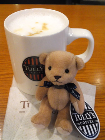 TULLY'S COFFEE ミニテディ