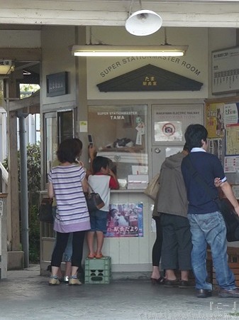 09828 喜志駅 たま駅長 (10)
