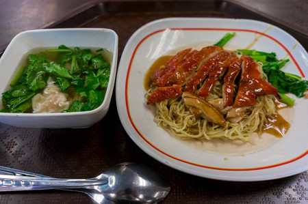 つゆなし焼アヒルそば