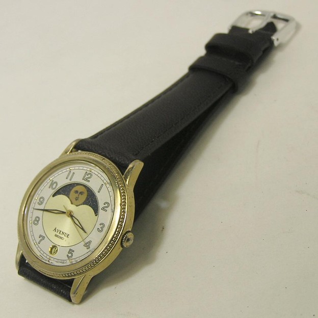 Seiko avenue quarts men s 6F34 6000 Real Yahoo auction salling