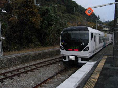 E257系中央本線(四方津駅)2