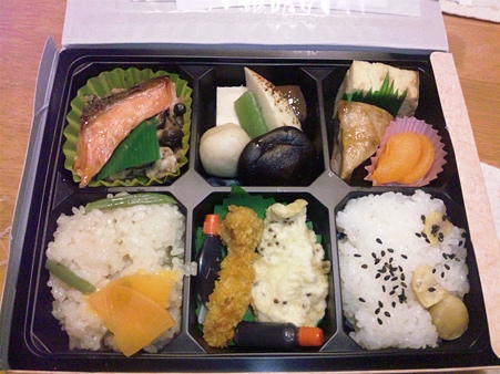 長野で買った駅弁