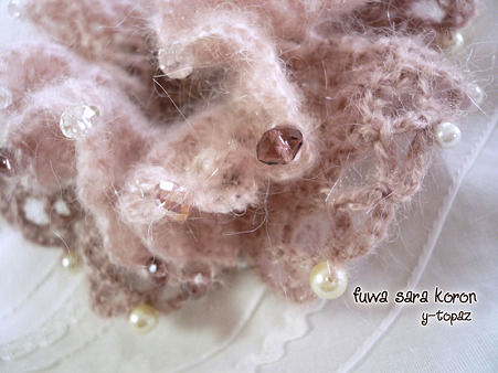 ふわキラのビーズシュシュ snow fairy 4