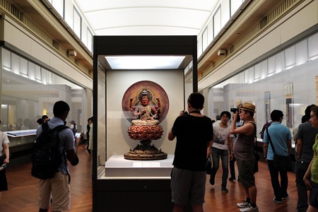 2015.08.15　東京国立博物館　愛染明王坐像　人気　鎌倉時代　C-1858