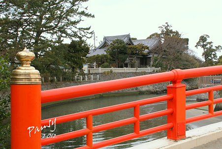 みそぎ橋より・・森戸神社・・6