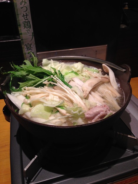 Photos: 水炊きが美味しすぎてやばい…福岡最高…（ ;  ;  ）