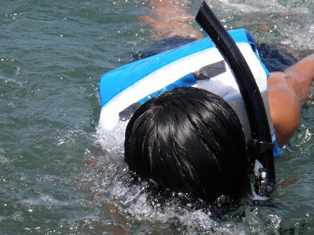 田子瀬浜海水浴場にて　８
