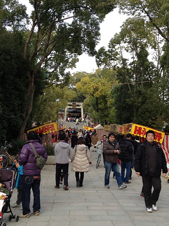 百舌鳥八幡宮遠景
