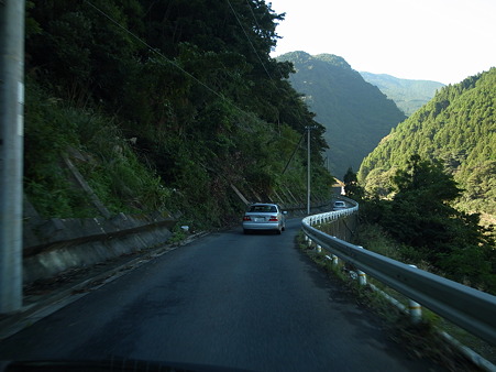 国道169号線・奈良県川上村の災害箇所-4