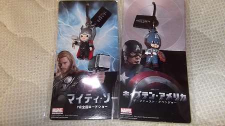 マイティー・ソーとキャプテン・アメリカの前売り特典