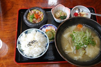だんご汁定食