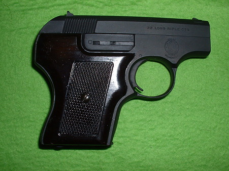 虎ビス屋 実銃型取り「S&W M61 エスコート」 レジンキャスト製 無可動文鎮 塗装済 右側面 Doburoku-TA
