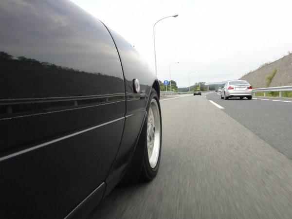 純正とはことなるデザインですが、これも立派なBBS