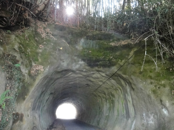 どこかほら穴っぽいトンネル