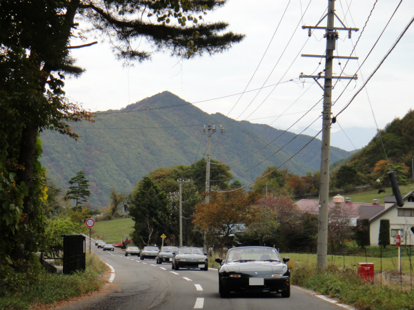 美ヶ原高原を目指して走る