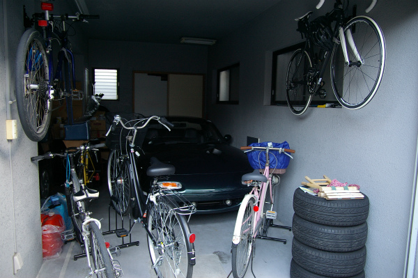ハンドルが曲がる事や自転車が倒れる心配がなくなった