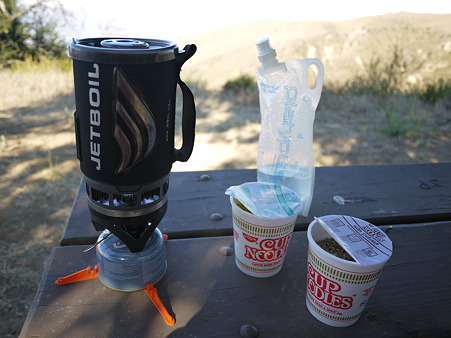Jetboil & Cup Noodle made in USA