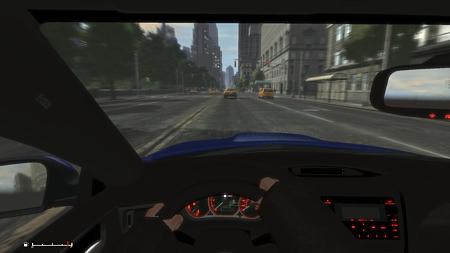 2011 Subaru Impreza WRX STi 車内