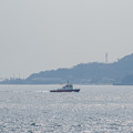 2019年3月1日 もや(ガス)の明石海峡 ばら積み船 CAPE YAMABUK