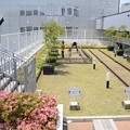 所沢駅屋上庭園”トコニワ”　鉄道施設のモニュメント