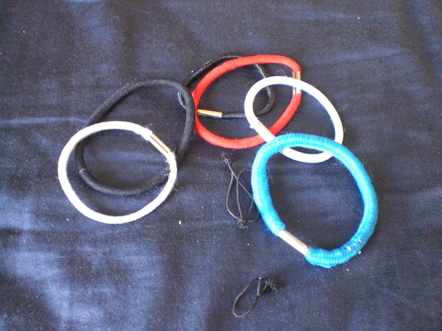 $3 / Hair elastic sets / Made in Japan /日本製へアゴムセット